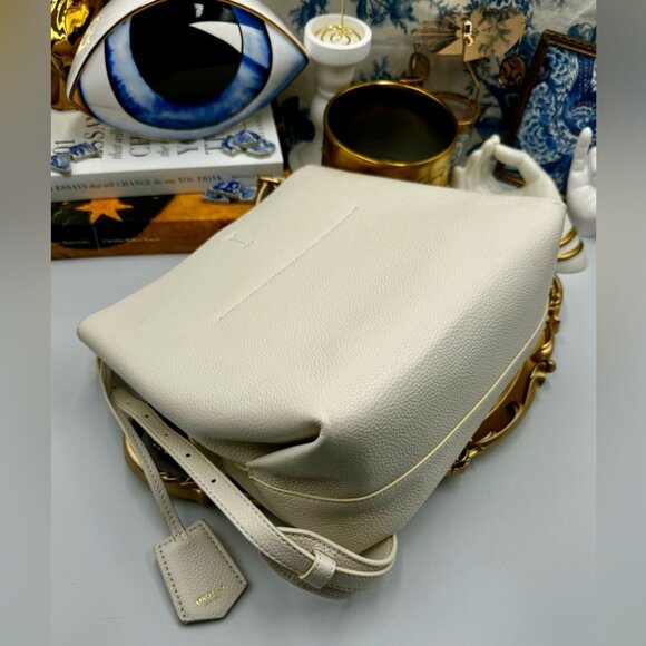 🆕 OROTON 🧿 NOWT Margot Hobo Shoulder Bag, Ivory - Picture 15 of 16